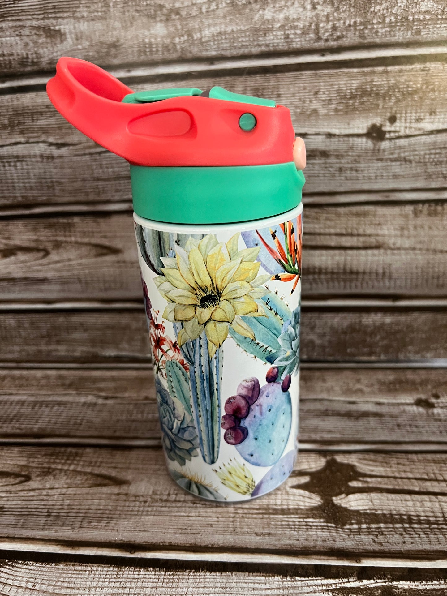 Cactus western kids bottle