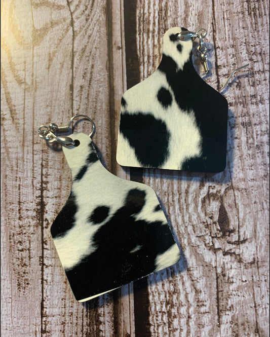 Cow print Earrings