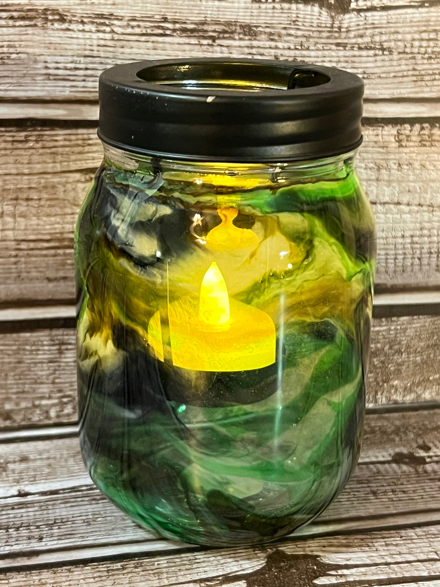 Green Candleholder