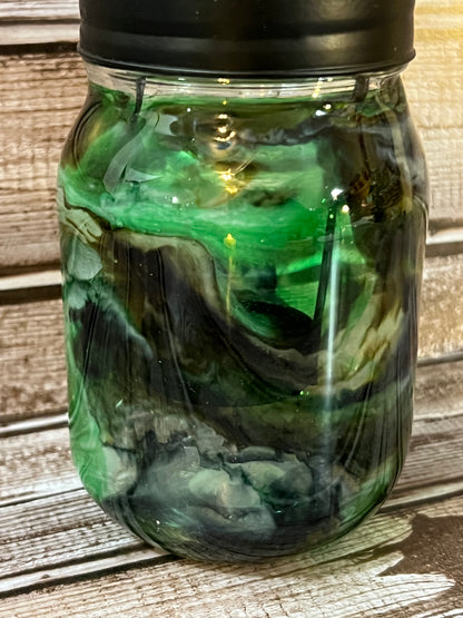 Green Candleholder