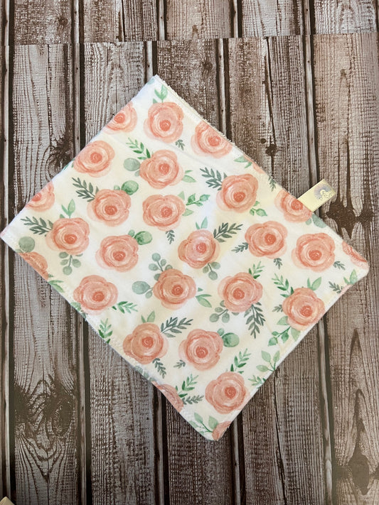Flower Burp Cloth